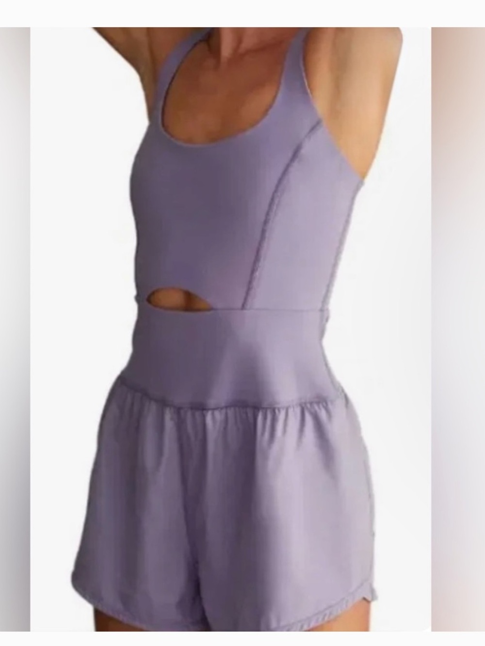 FP Movement Righteous Runsie in light lavender Sz: M, excellent